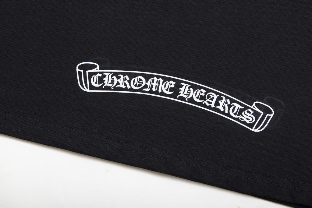 CHROME-HEARTS Eye Chart Dagger T-shirt K6025